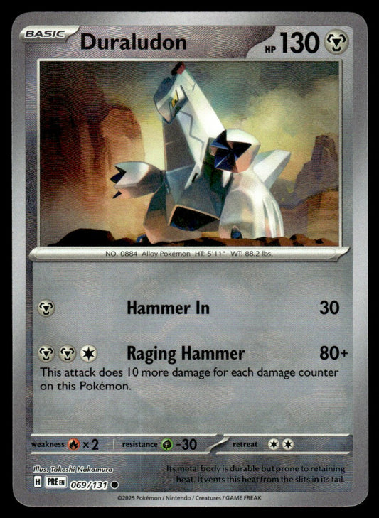 Duraludon (Master Ball Patern) 069/131 - Prismatic Evolutions - Scarlet & Violet