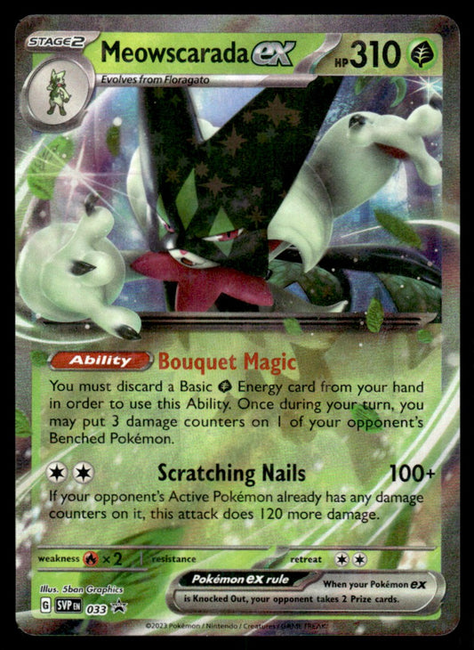 Meowscarada ex 033/PRSV - Scarlet & Violet Promos - Scarlet & Violet
