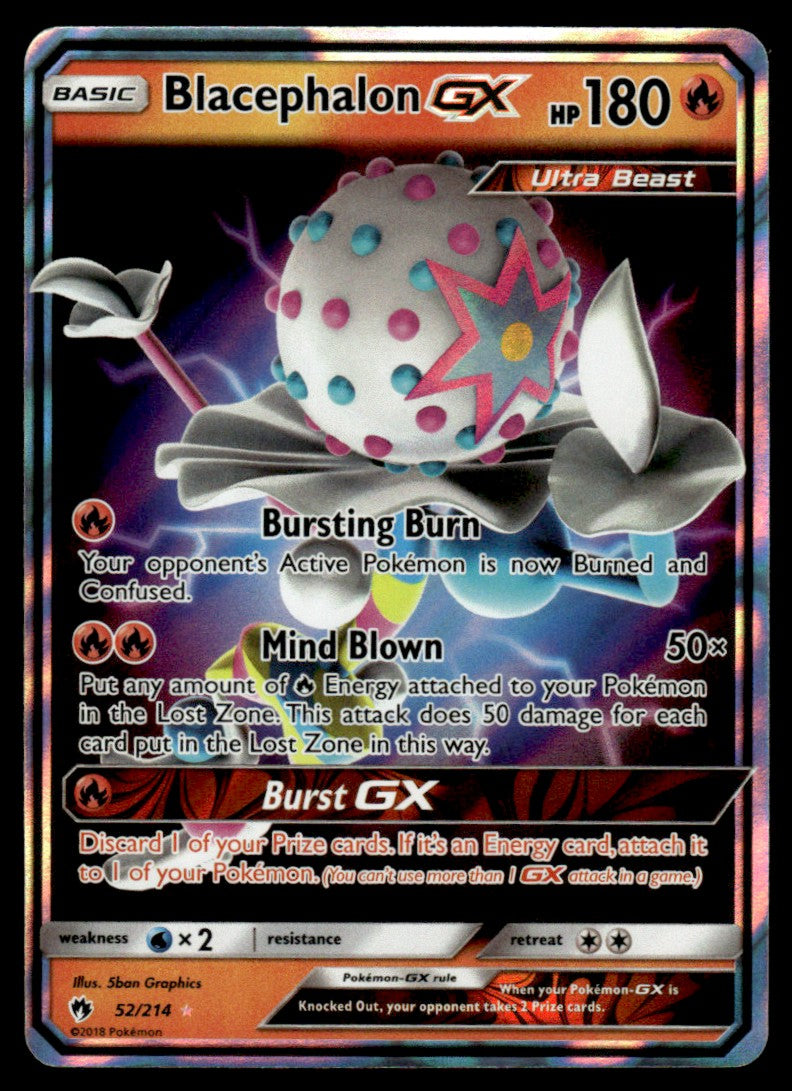 NM Blacephalon-GX 52 - Lost Thunder