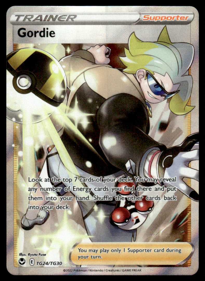 Gordie TG24/TG30 - Silver Tempest - Trainer Gallery - Sword & Shield