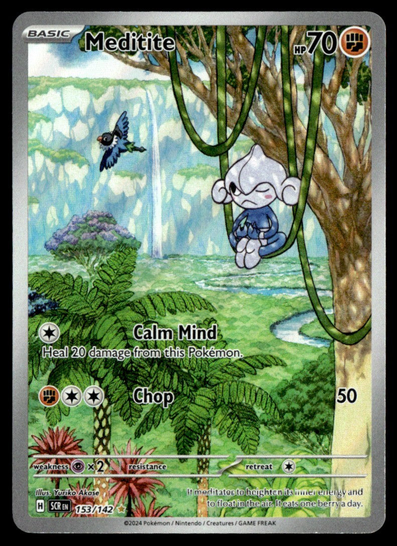 Meditite 153/142 - Stellar Crown - Scarlet & Violet