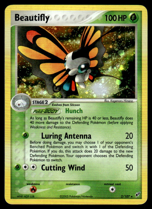 LP - Beautifly 2 - Holo - Deoxys