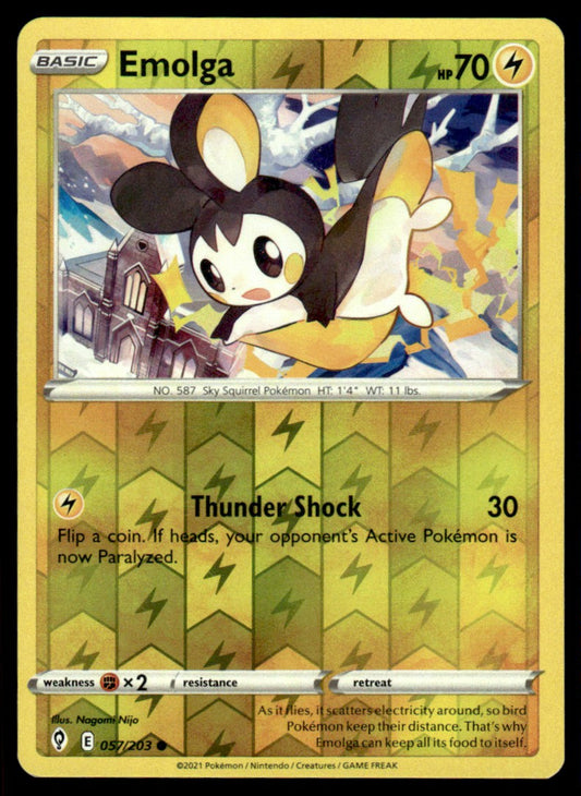 Emolga 057/203 Reverse - Evolving Skies - Sword & Shield