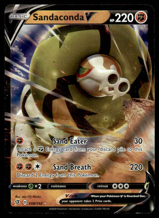 Sandaconda V 108/192 - Rebel Clash - Sword & Shield