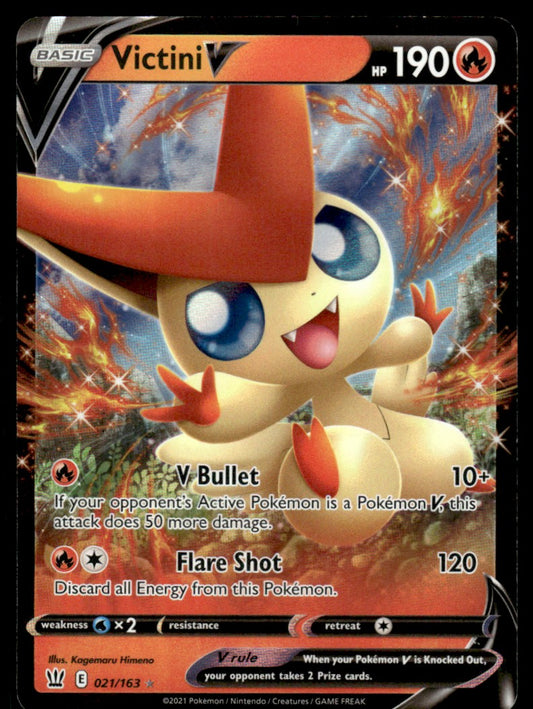 Victini V 021/163 - Battle Styles - Sword & Shield