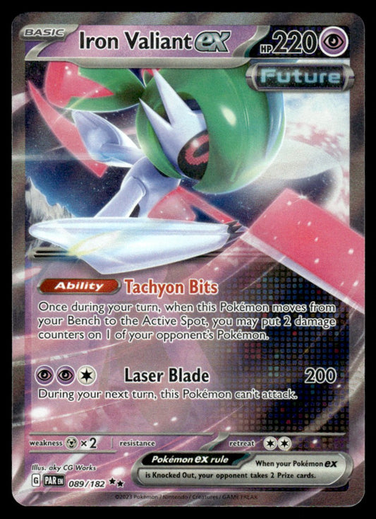 Iron Valient ex 089/182 - Paradox Rift - Scarlet & Violet