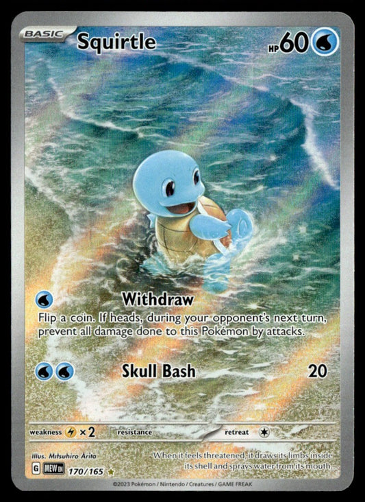 Squirtle 170/165 - Scarlet & Violet - 151 - Scarlet & Violet