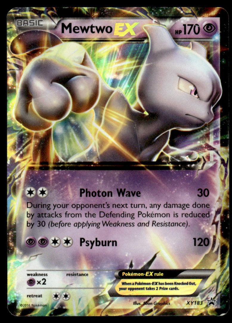 NM Mewtwo-EX XY183 - XY Promos