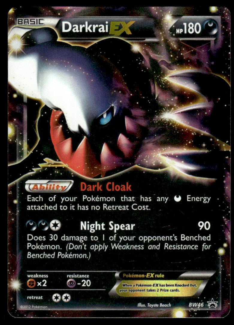 Darkrai-EX - LP - BW46 - Black & White Promos