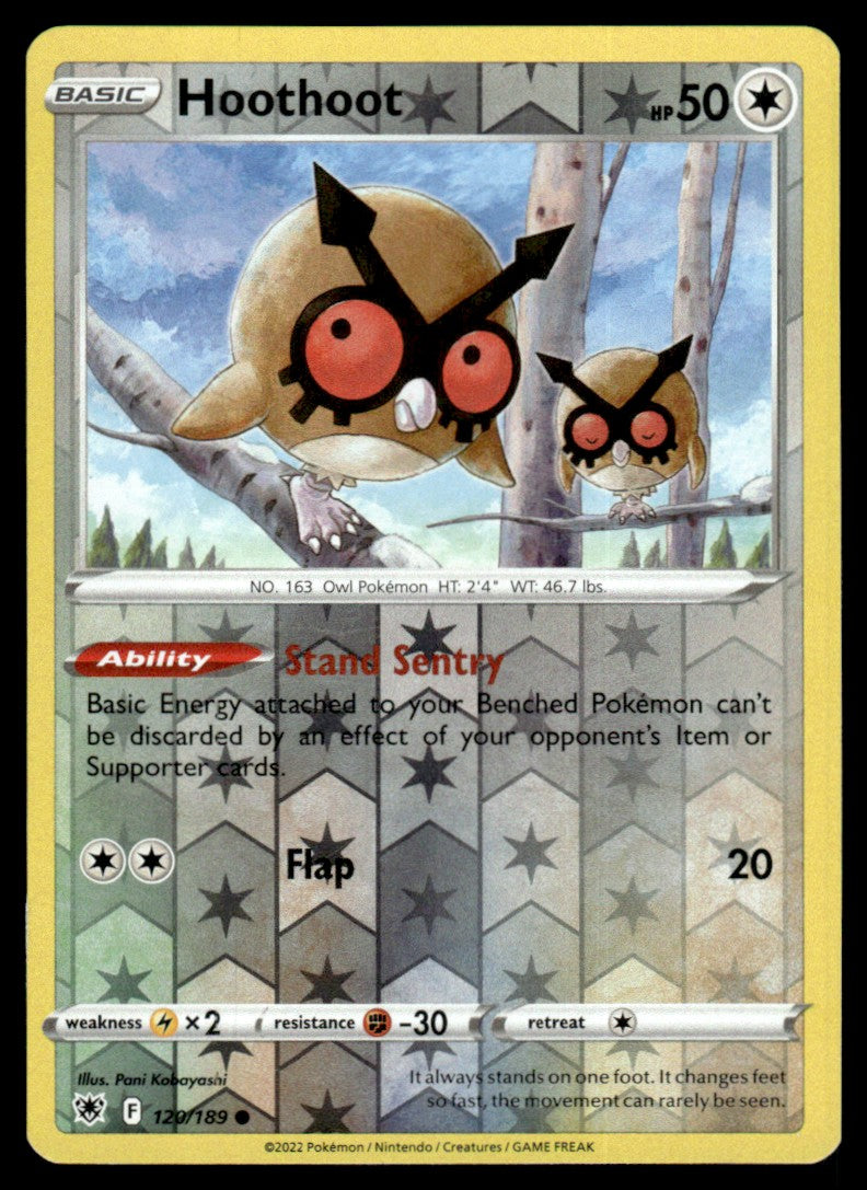 Hoothoot 120/189 Reverse - Astral Radiance - Sword & Shield