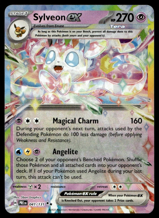 Sylveon ex 041/131 - Prismatic Evolutions - Scarlet & Violet
