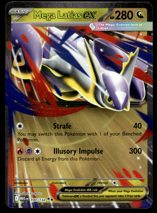 Mega Latias ex 100/132 - Mega Evolution Base Set - Mega Evolution