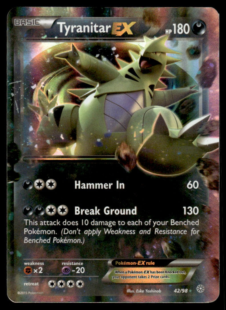LP Tyranitar-EX 42 - Ancient Origins