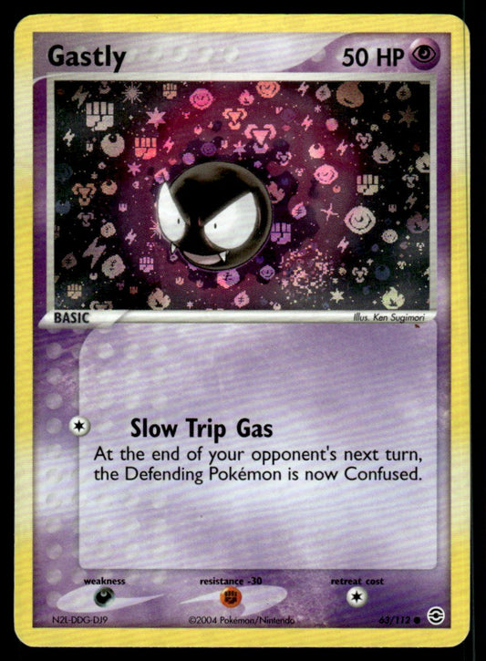 LP - Gastly 63 - Reverse - FireRed & LeafGreen
