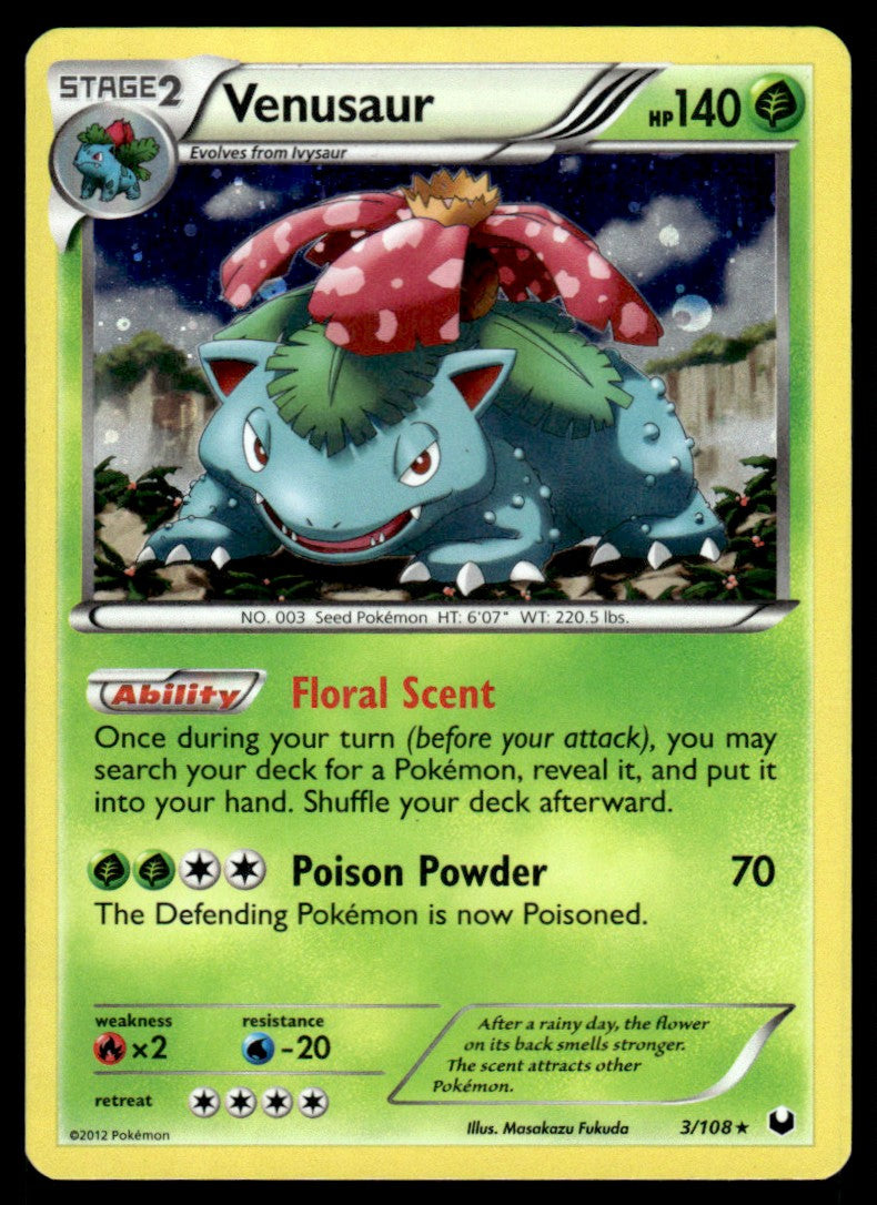 LP - Venusaur (Cosmo Holo) 3 - Holo - Dark Explorers