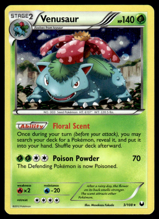 LP - Venusaur (Cosmo Holo) 3 - Holo - Dark Explorers