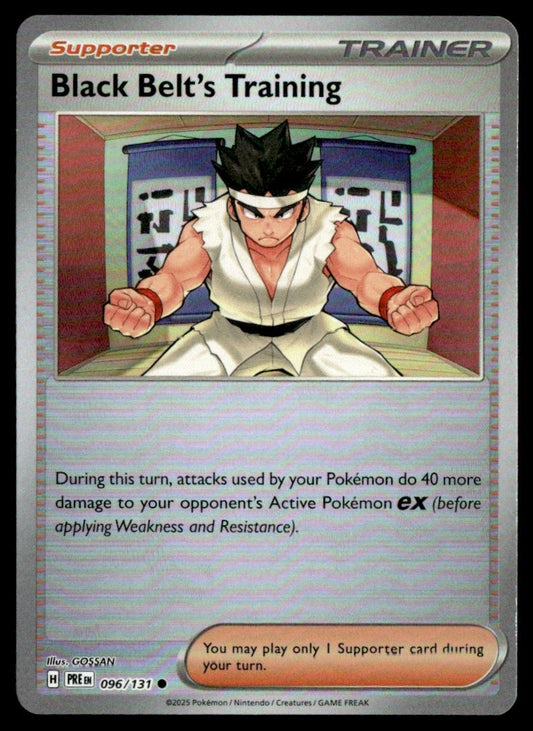 Black Belt's Training (Poke Ball Pattern) 096/131 - Prismatic Evolutions - Scarlet & Violet