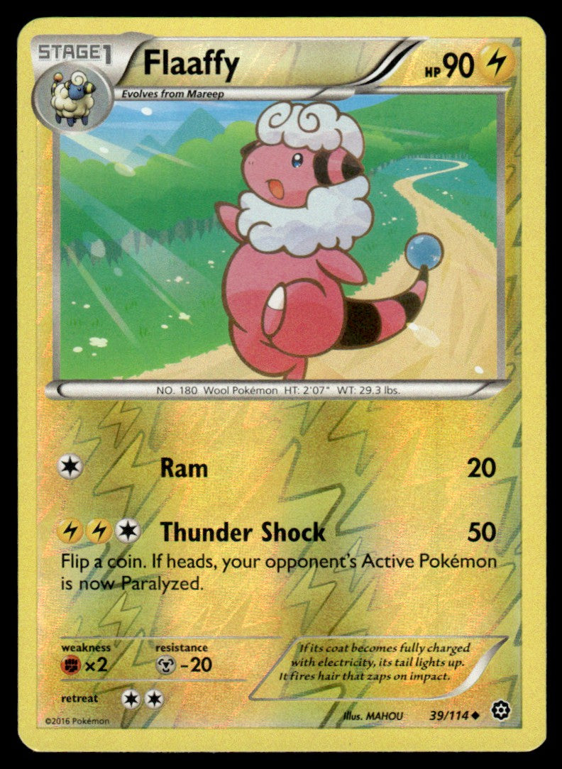 NM - Flaaffy 39 - Reverse - Steam Siege