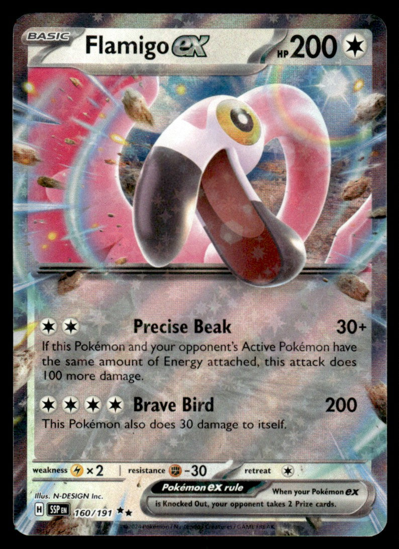 Flamigo ex 160/191 - Surging Sparks - Scarlet & Violet