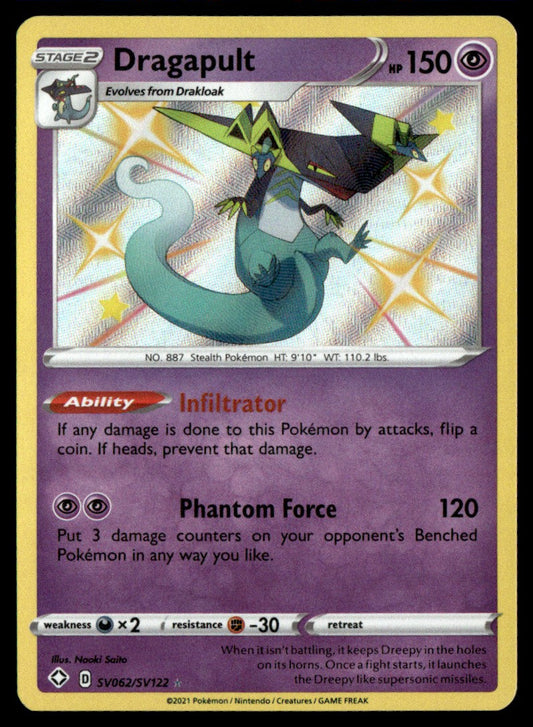 Dragapult SV062/SV122 - Shining Fates - Sword & Shield