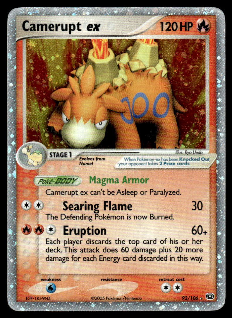LP - Camerupt ex 92 - Holo - Emerald