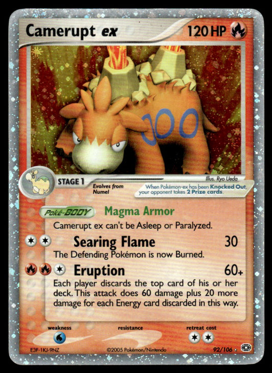 LP - Camerupt ex 92 - Holo - Emerald
