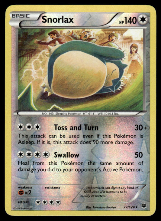 LP - Snorlax 77 - Reverse - Fates Collide