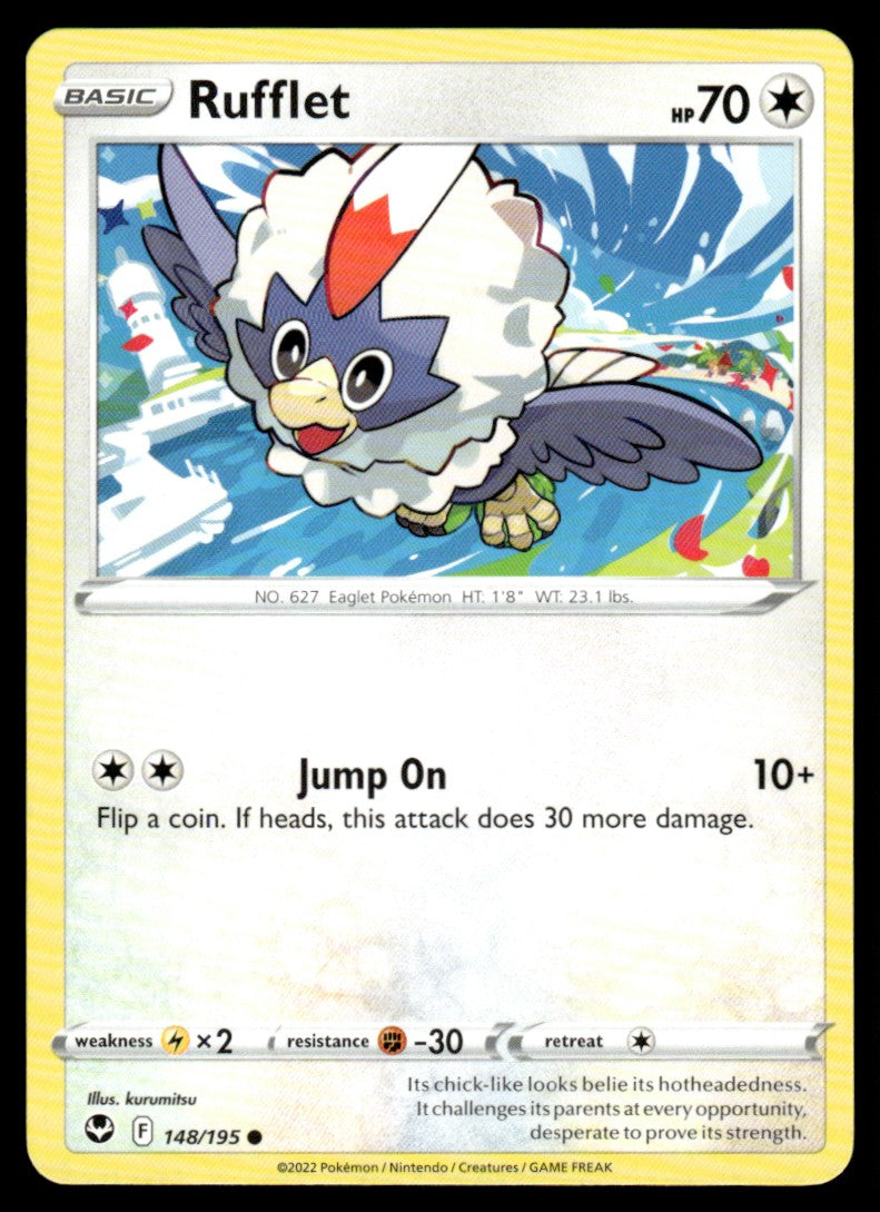 Rufflet 148/195 Comun - Silver Tempest - Sword & Shield