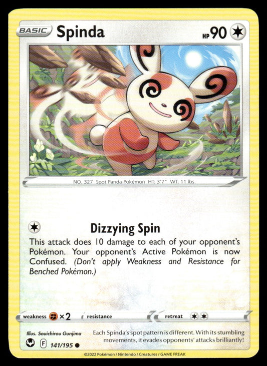 Spinda 141/195 Comun - Silver Tempest - Sword & Shield