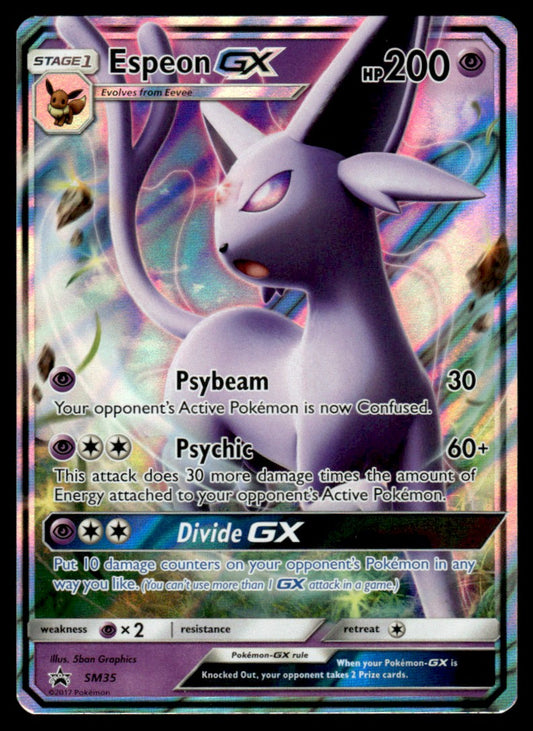 NM Espeon-GX SM35 - Sun & Moon Promos