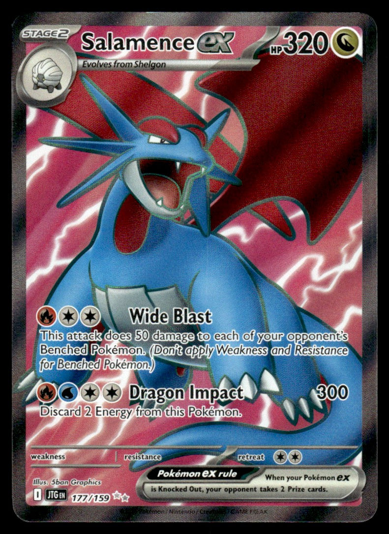Salamence ex 177/159 - Journey Together - Scarlet & Violet