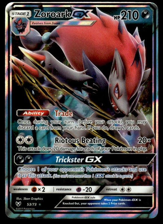 Zoroark GX - NM - 53 - Shining Legends