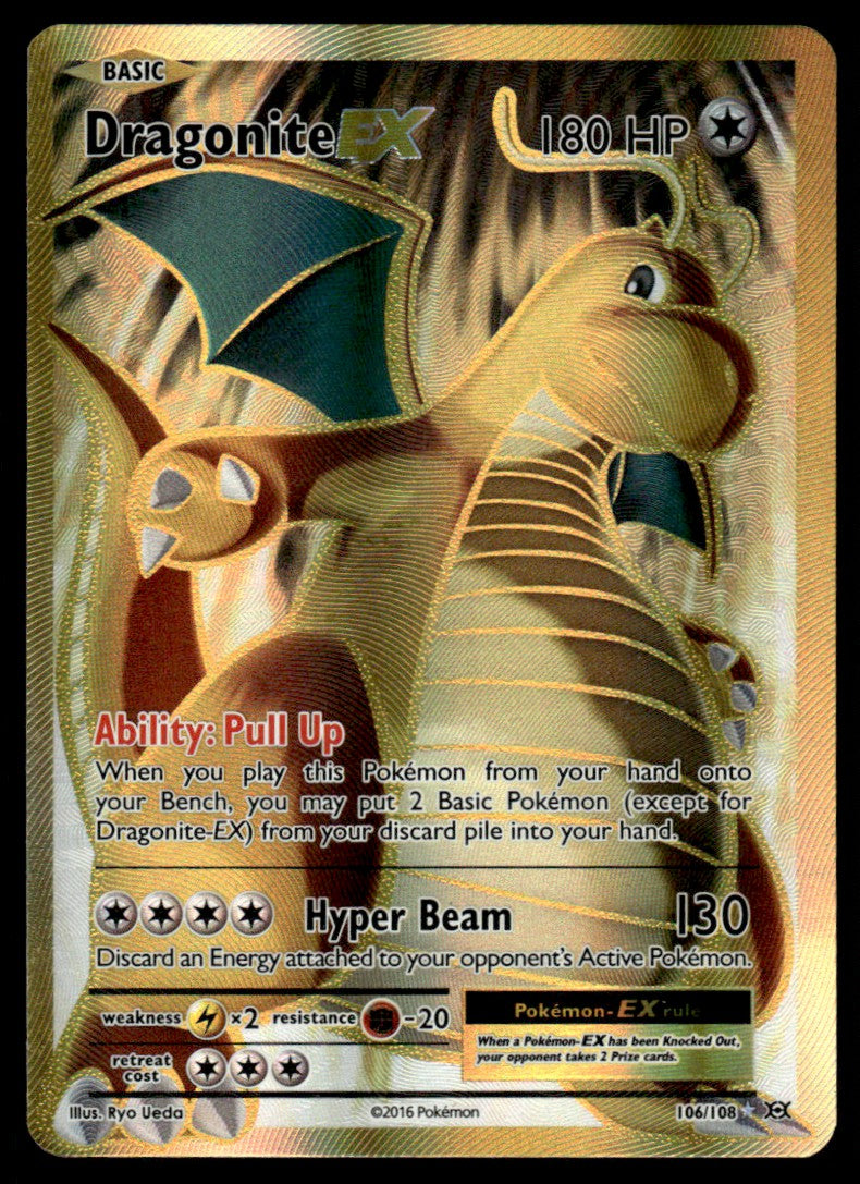 Dragonite-EX - NM - 106 - Evolutions