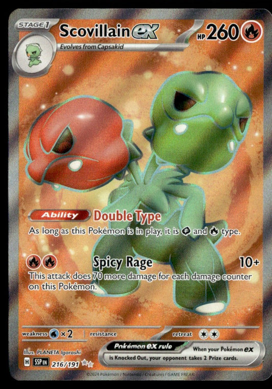 Scovillain ex 216/191 - Surging Sparks - Scarlet & Violet