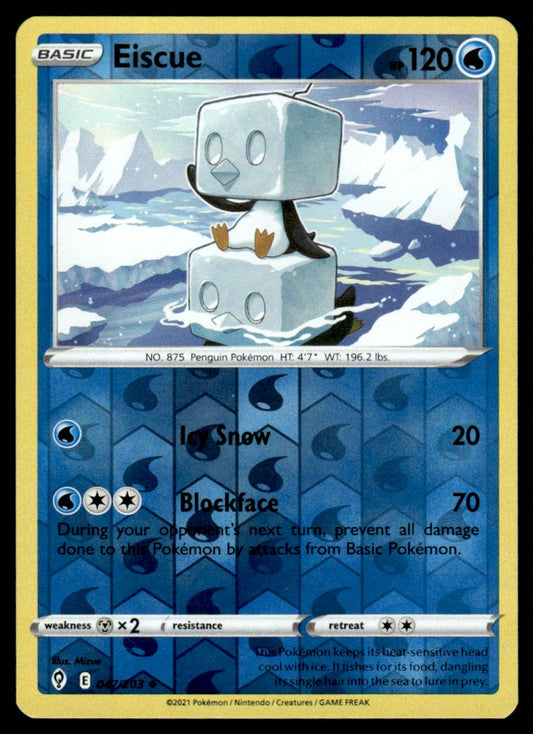 Eiscue 047/203 Reverse - Evolving Skies - Sword & Shield