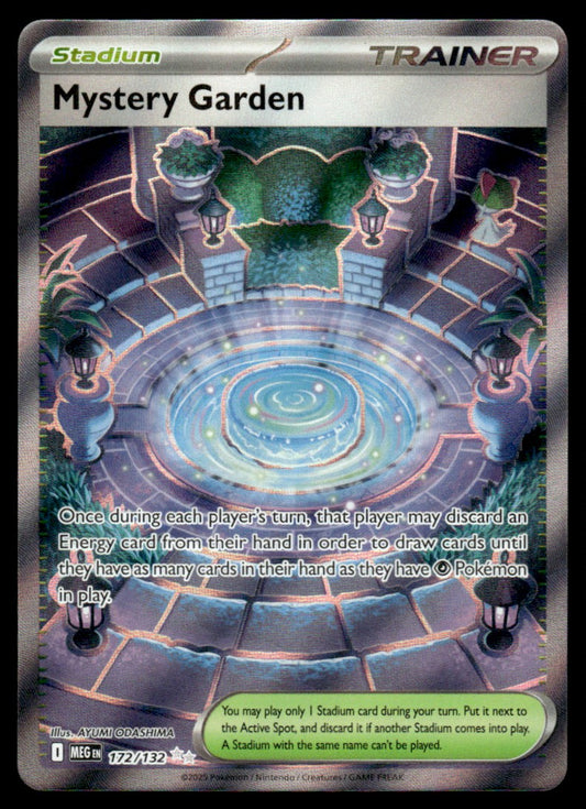 Mystery Garden 172/132 - Mega Evolution Base Set - Mega Evolution
