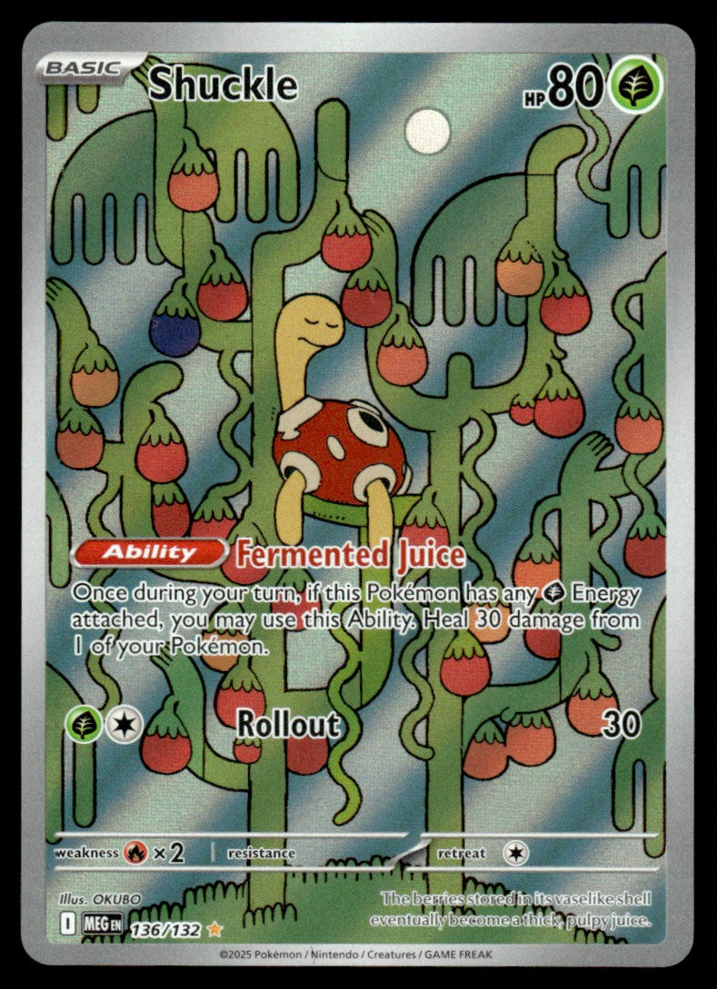 Shuckle 136 - Mega Evolution Base Set - Mega Evolution