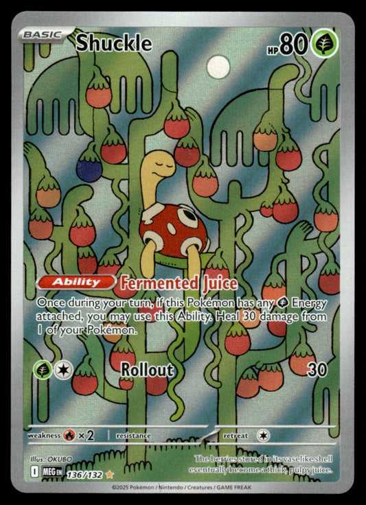 Shuckle 136 - Mega Evolution Base Set - Mega Evolution
