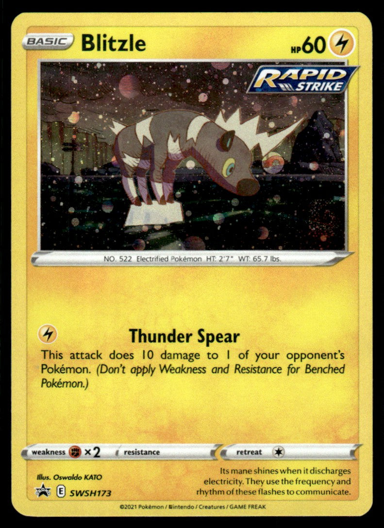 Blitzle (Cosmo Holo) SWSH173/PRSS - Sword & Shield Promos - Sword & Shield