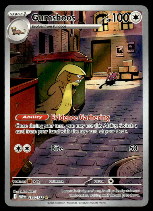 Gumshoos 153/132 - Mega Evolution Base Set - Mega Evolution