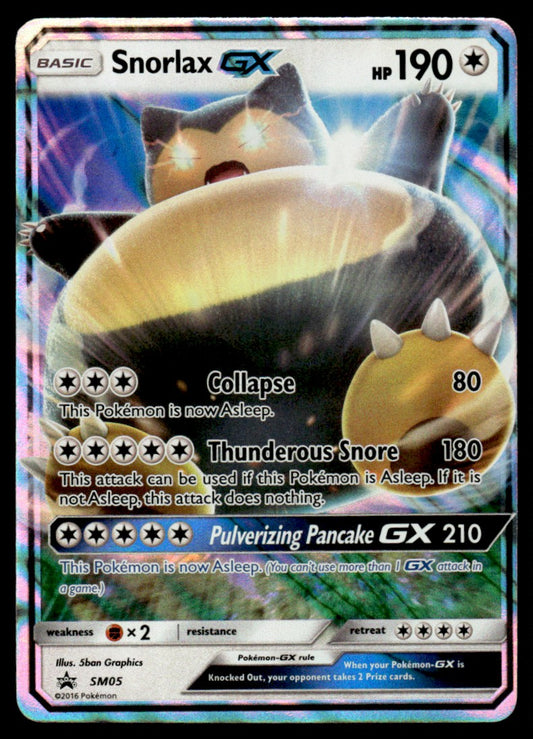 Snorlax-GX - NM - SM05 - Sun & Moon Promos