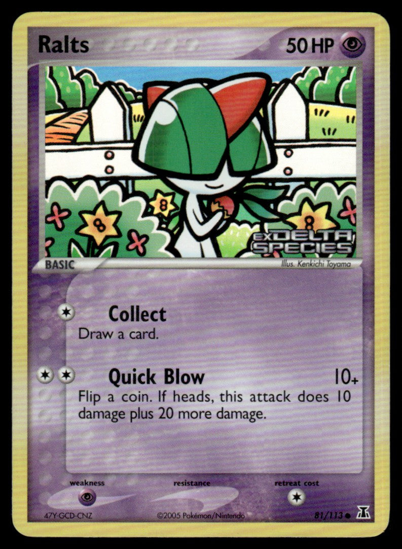 NM - Ralts 81 - Reverse - Delta Species