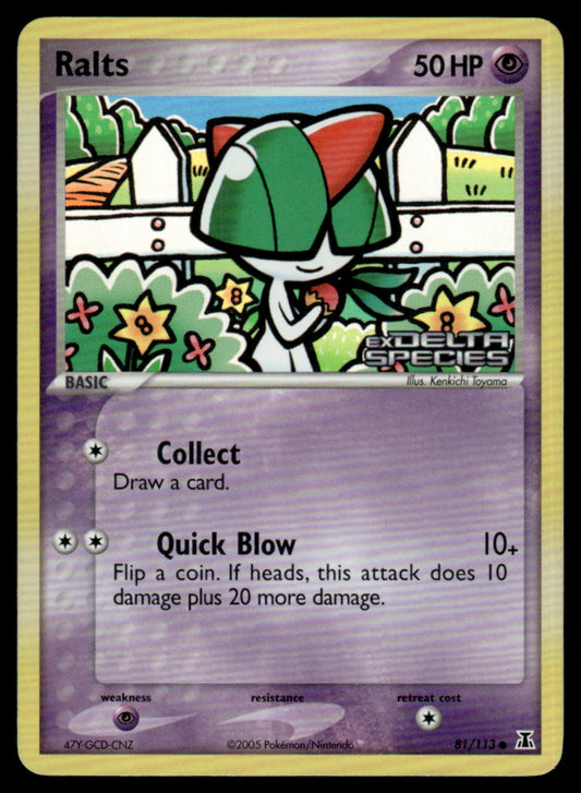 NM - Ralts 81 - Reverse - Delta Species
