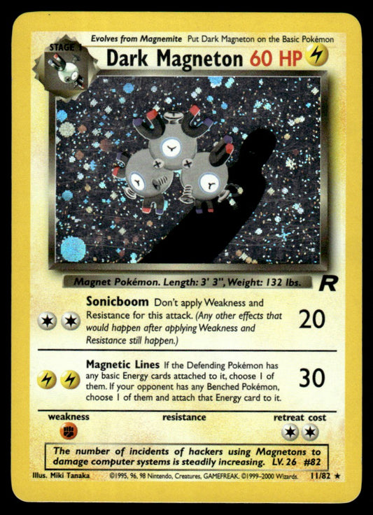Dark Magneton - LP Holo - 11 - Team Rocket