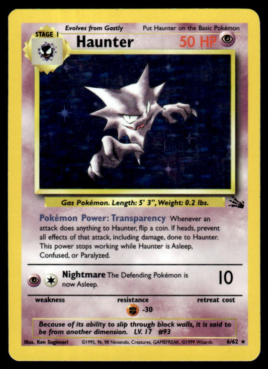 Haunter Holo - LP - Fossil