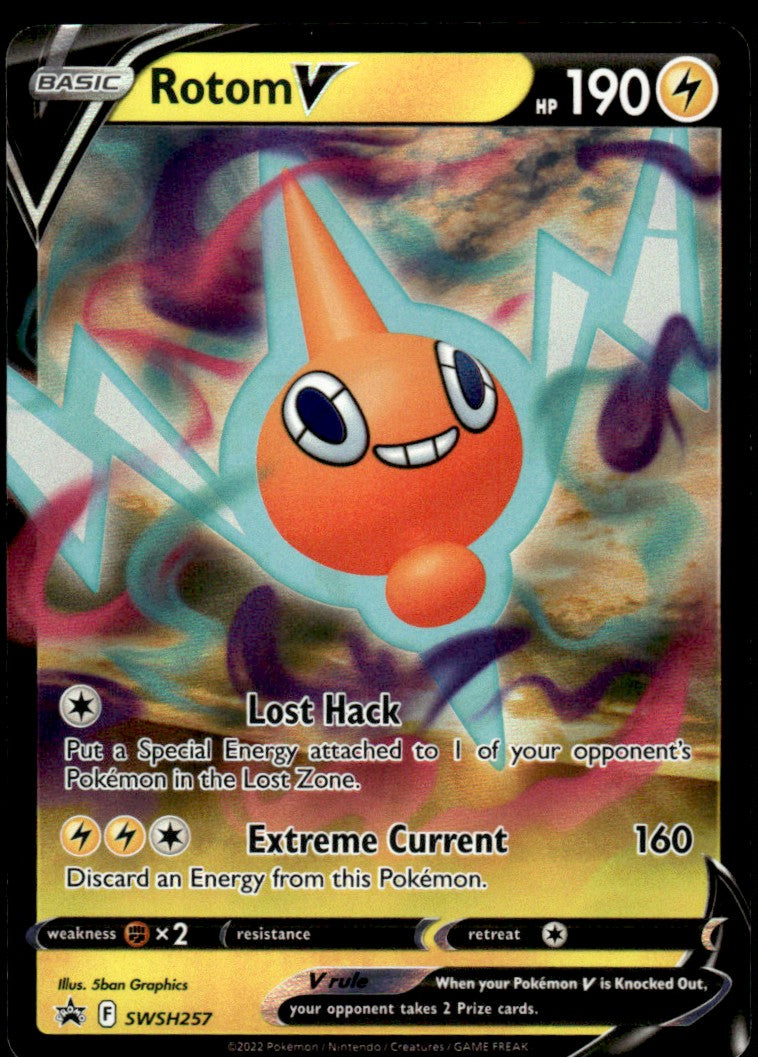 Rotom V SWSH257 - Sword & Shield Promos - Sword & Shield
