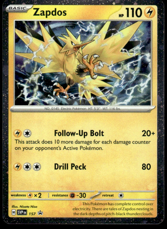 Zapdos 157/PRSV - Scarlet & Violet Promos - Scarlet & Violet
