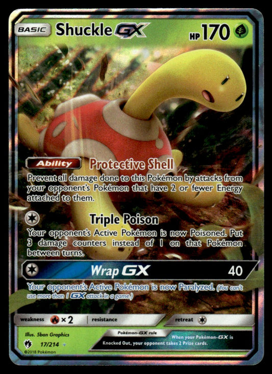 NM Shuckle-GX 17 - Lost Thunder