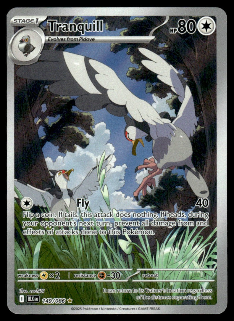 Tranquill 149/086 - Black Bolt - Scarlet & Violet