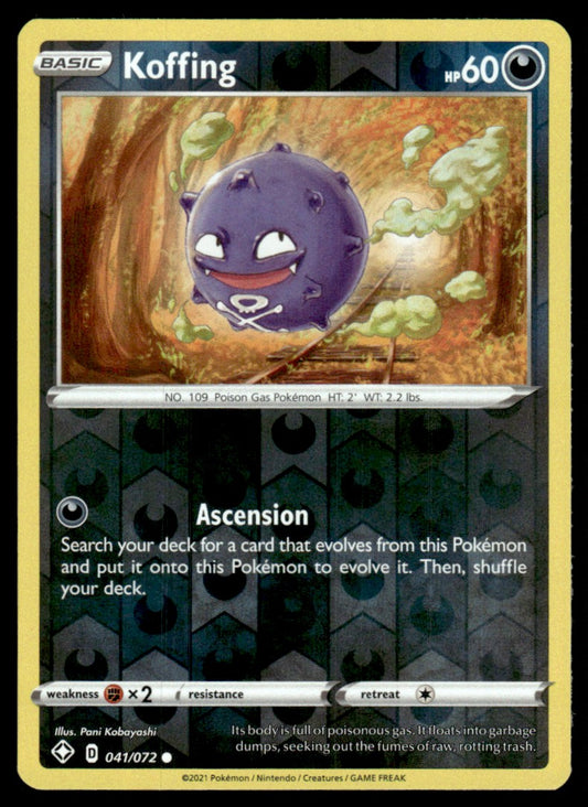Koffing 041/072 Reverse - Shining Fates - Sword & Shield